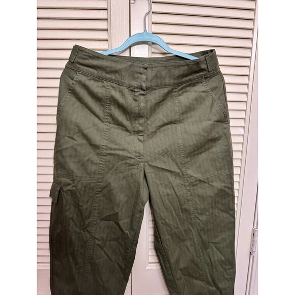 Treasure & Bond Stretch Cotton Cargo Pants SIZE 10 - Picture 6 of 7